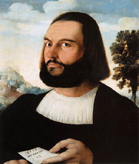 Jan van Scorel Portrait of a Man of Thirty-Two Years oil painting picture